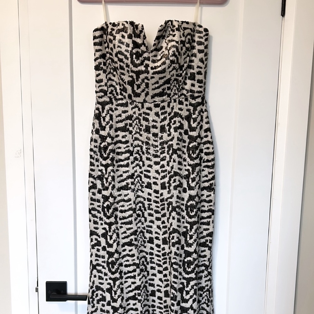 Long Sequin Gown